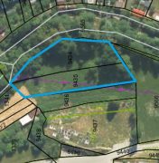 pozemok rakova vyznacený